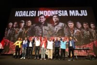 Capres Koalisi Indonesia Maju Prabowo Subianto menghadiri deklarasi Partai Solidaritas Indonesia (PSI) untuk dukungannya pada Pilpres 2024 mendatang. (Dok. TIm Media Prabowo Subianto)

