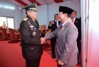 Momen akrab antara Menteri Pertahanan RI Prabowo Subianto dengan Presiden ke-6 RI Susilo Bambang Yudhoyono (SBY). (Dok. Tim Media Prabowo Subianto)
