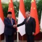 Menteri Pertahanan Prabowo Subianto bertemu dengan Perdana Menteri (PM) Tiongkok, Li Qiang di Beijing. (Dok. Tim Media Prabowo)