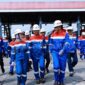 Komisaris Utama Simon Aloysius Mantiri dan Dirut Pertamina Nicke Widyawati melakukan pengecekan energi, memastikan keamanan pasokan Hari Raya Iduladha 2024. (Dok. Pertamina.com)