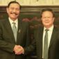 Menko Luhut Pandjaitan bertemu dengan Chairman of National Development and Reform Comission (NDRC), Zheng Shanjie, Membahas Sejumlah Kerja Sama Investasi. (Dok. Humas Kemenko Marves RI).