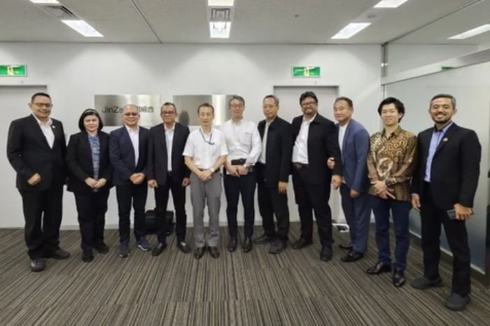 Foto : Delegasi dari Badan Nasional Sertifikasi Profesi (BNSP), Kementerian Ketenagakerjaan (Kemnaker), dan Kamar Dagang dan Industri Indonesia (Kadin) bertemu dengan Zensho Holding Co., Ltd. , Tokyo, Jepang (11/7/24). (Doc.Ist)