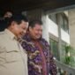 Menko Perekonomian RI Airlangga Hartarto dan Menteri Pertahanan RI sekaligus Presiden terpilih Prabowo Subianto. (Dok. ekon.go.id)