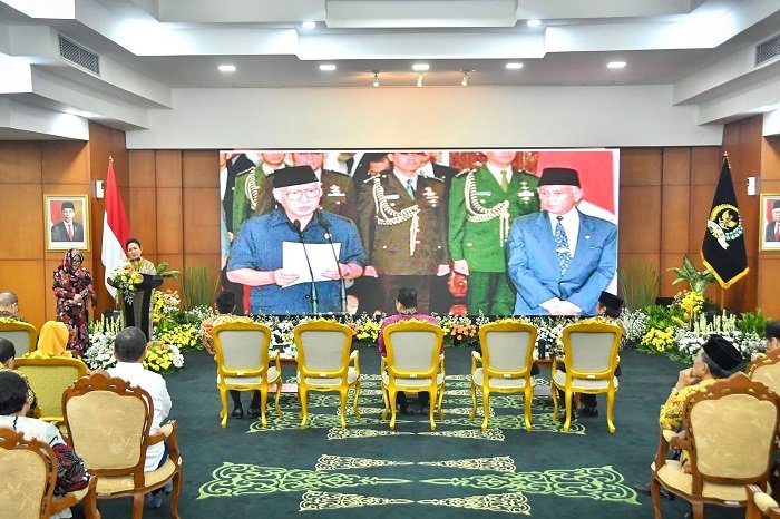 Acara Silaturahmi Kebangsaan Pimpinan MPR dengan Keluarga Besar (alm) Presiden RI ke-2 Soeharto. (Dok MPR RI)

