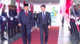 Presiden RI Prabowo Subianto menghadiri acara pertemuan pimpinan negara G20 di Museum of Modern Art (MAM), Rio de Janeiro. (Dok. Tim Media Prabowo)