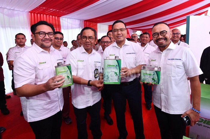 Pertamina resmi meluncurkan bahan bakar BBM ramah lingkungan bernama Diesel X. (Dok. pertamina.com)