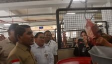 Komisi IV DPR RI bersama Kementerian Pertanian meninjau ketersediaan dan harga pangan di Pasar Johar serta Gudang Bulog Palebon, Semarang, Jawa Tengah. (Dok. Kementan)

