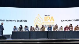Ajang Indonesia Petroleum Association Convention and Exhibition (IPA Convex) 2025 yang berlangsung di ICE BSD, Tangerang. (Dok. IPA)