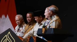 Presiden Republik Indonesia, Prabowo Subianto, resmi membuka Konvensi dan Pameran Indonesian Petroleum Association (IPA Convex) ke-49. (Dok. IPA)