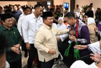 Presiden RI Prabowo Subianto. (Facebook.com @Setkab RI)