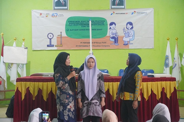 PEP Bunyu- PHENC Cegah Stunting Pulau Perbatasan. (Dok. PT Pertamina EP)
