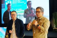 4. Suasana Town Hall Meeting PHI yang digelar hybrid, Jakarta dan Kalimantan. (Dok. PT Pertamina Hulu Indonesia)