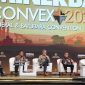 PT Sumbawa Timur Mining berbagi wawasan tentang eksplorasi mineral kritis dalam ajang Minerba Convex 2025. (Dok. PT Sumbawa Timur Mining)