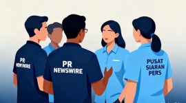 Kolaborasi PR Newswire–PSPI menjadi langkah strategis dalam meningkatkan penyebaran informasi korporasi. (Dok. Kreasi Cici AI)

